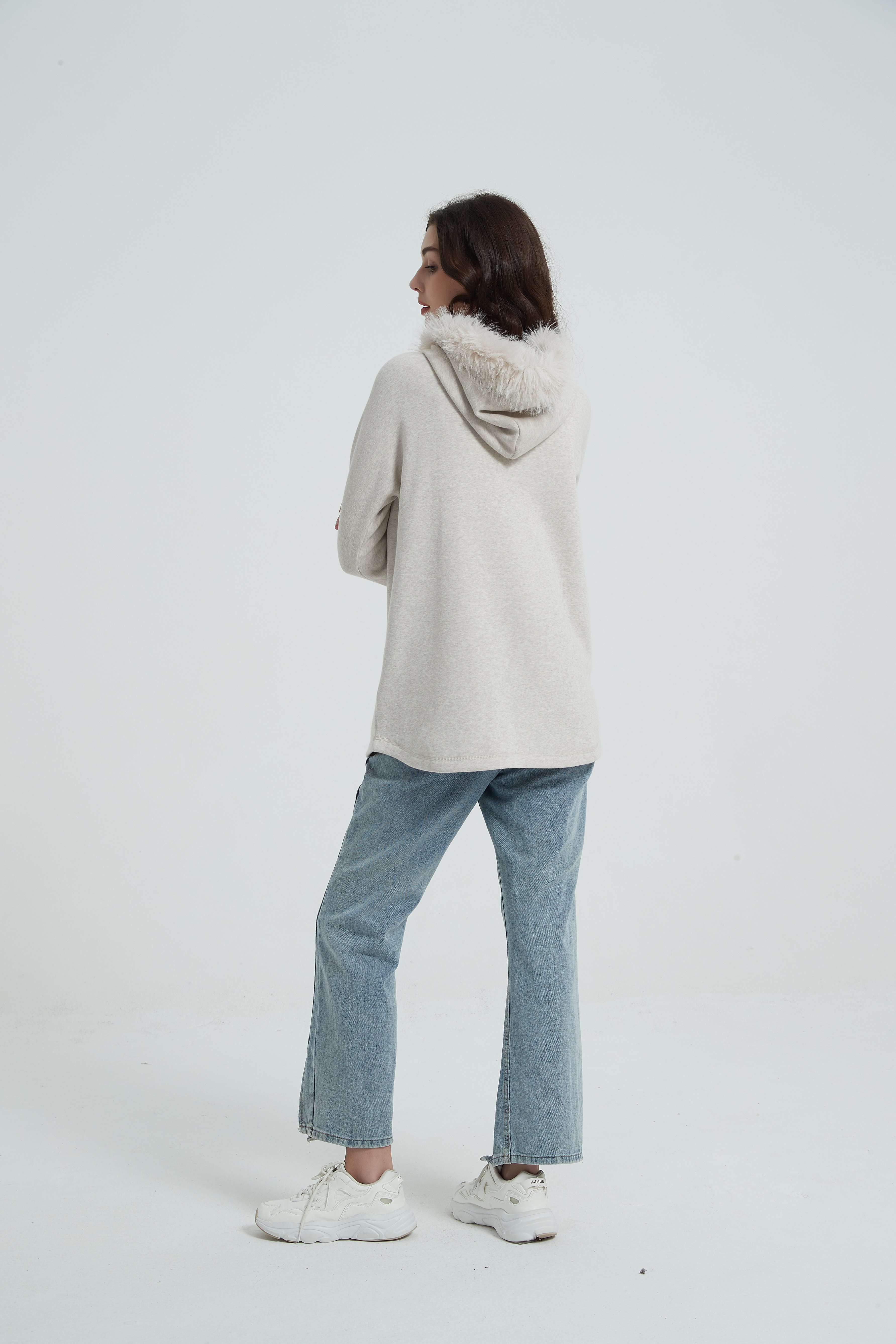 Ladies' Coat-white