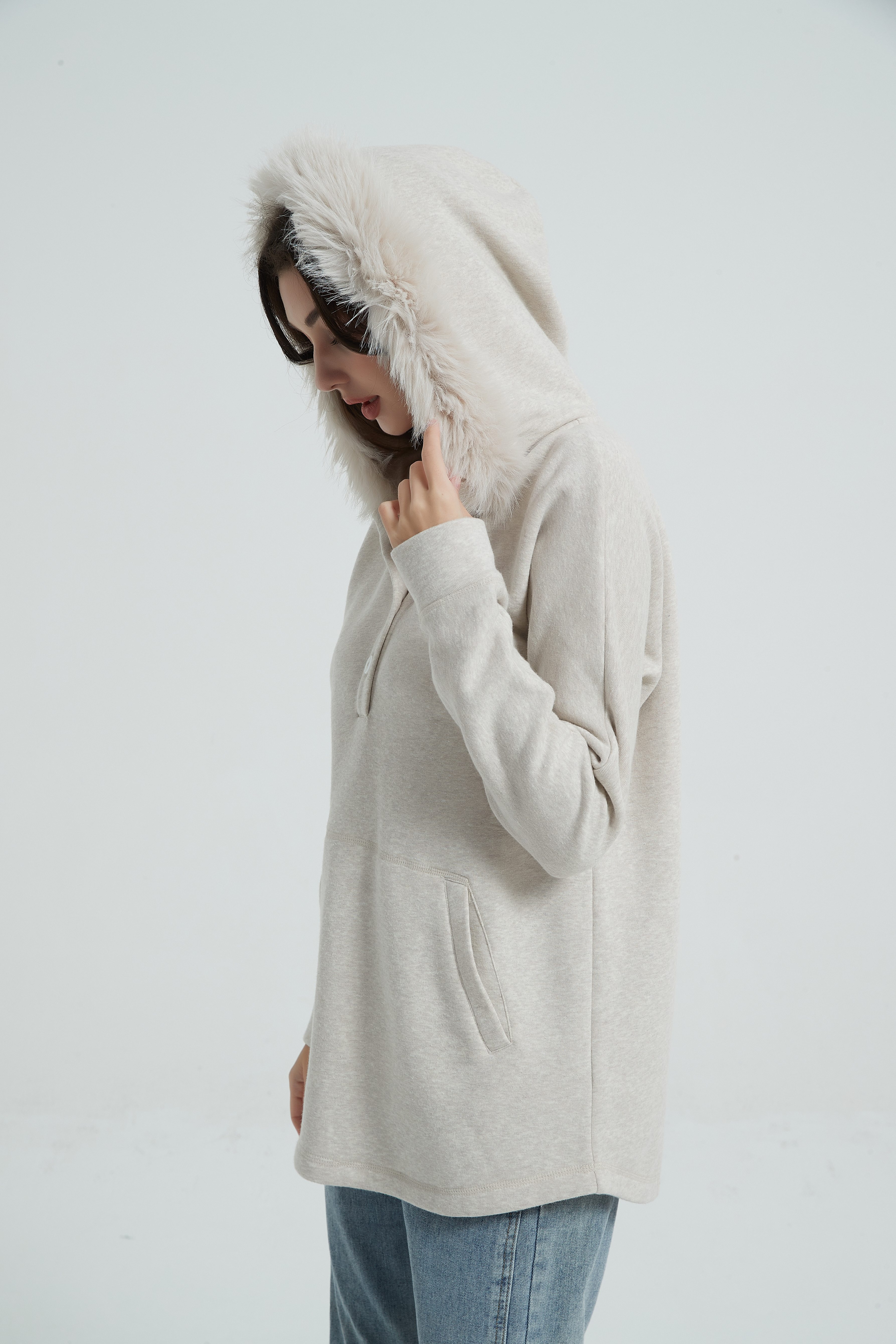 Ladies' Coat-white