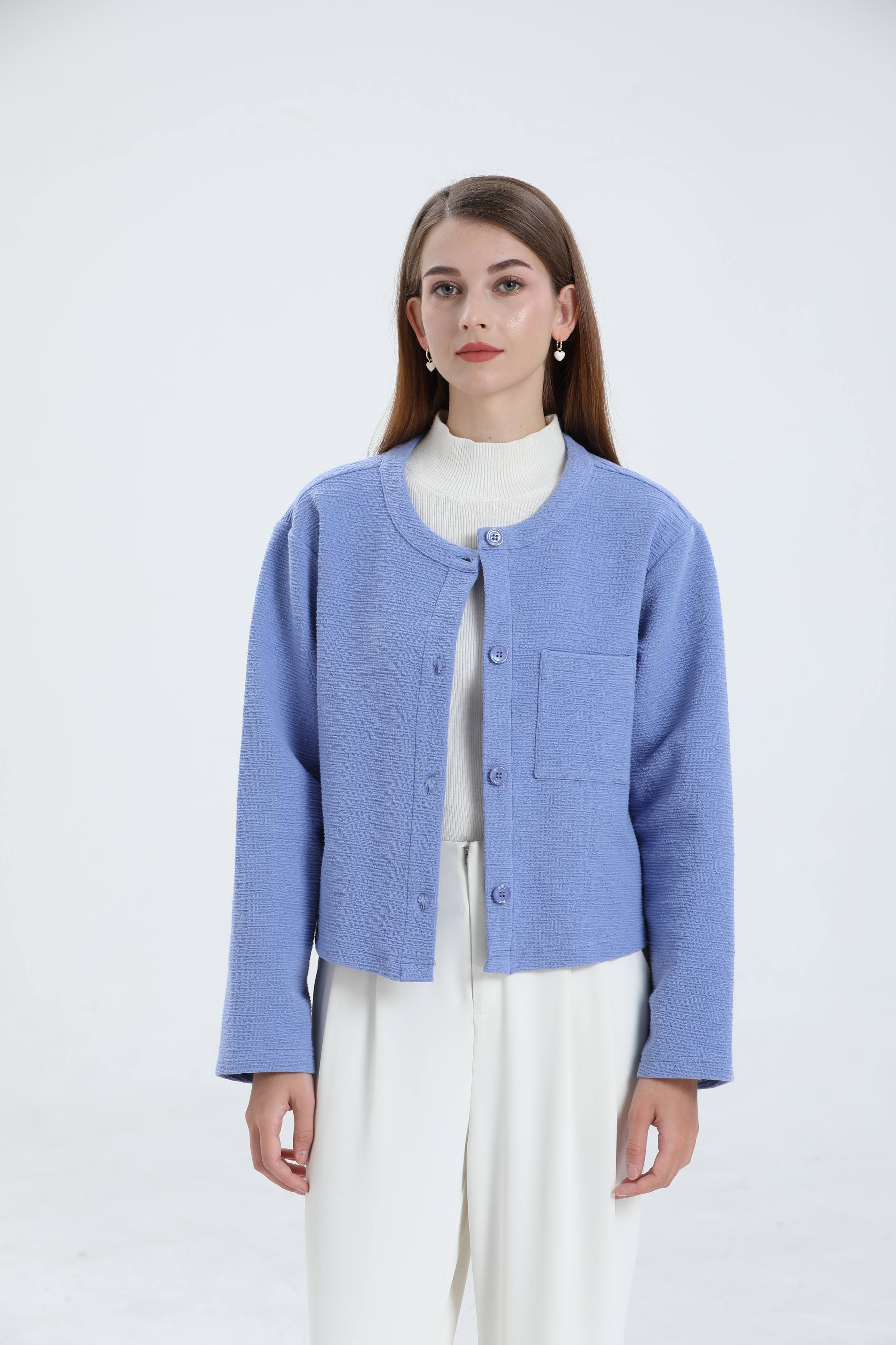 Women's Autumn Coat-blue