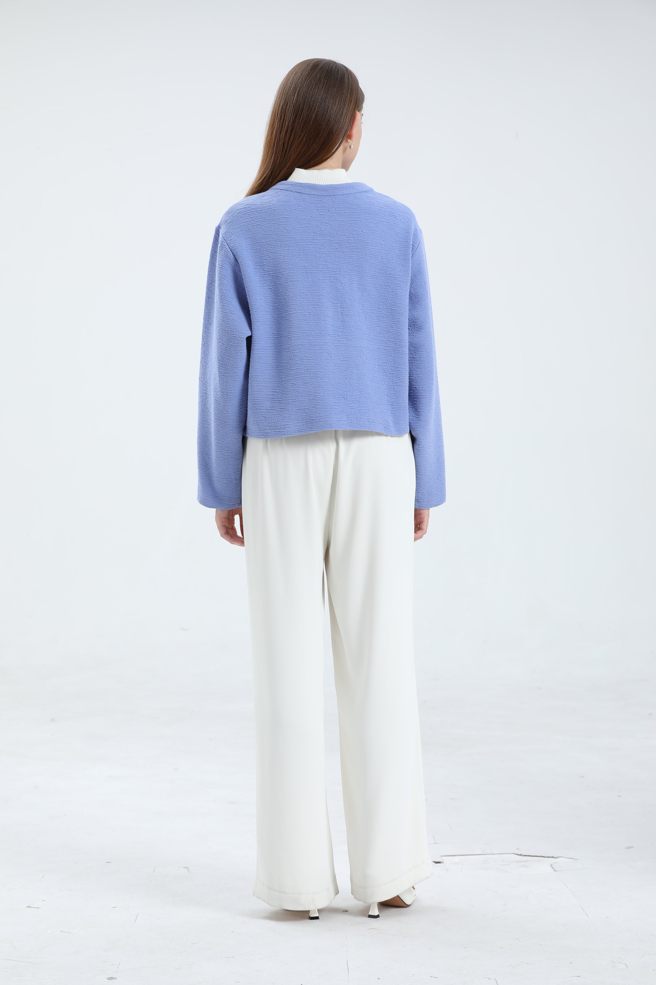 Women's Autumn Coat-blue